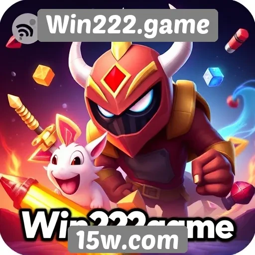 A variedade de jogos disponíveis no Win222.game